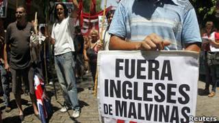 Protesta en Buenos Aires