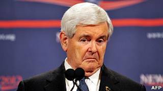 precandidato republicano Newt Gingrich