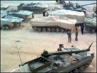 syria tanks