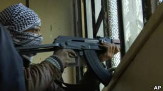 Боец Сирийской свободной армии