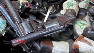 armas en Jamaica