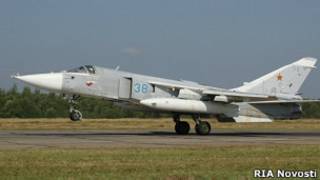 Бомбардировщик Су-24