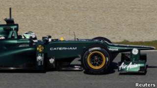 Болид команды Caterham