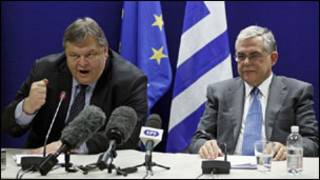 Evangelos Venizelos, Ministan Kudi na Girka