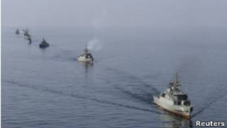Marina iraniana (arquivo) Foto: Reuters