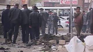 Quang cảnh nơi diễn ra vụ đánh bom tại Iraq
