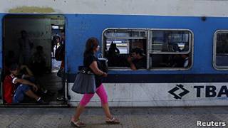 Tren en Argentina