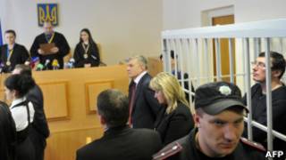 Луценко во время оглашения приговора