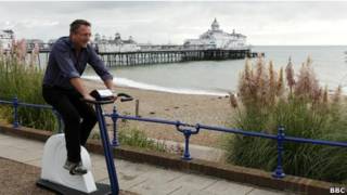 Ejercicio en bicicleta estática