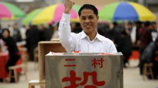 Wani mai kada kuria a Wukan