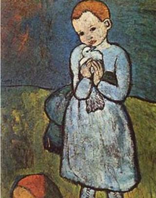 Child With A Dove