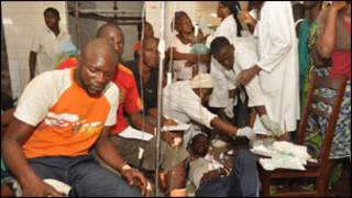 Majeruhi wafurika hospitali Brazzaville