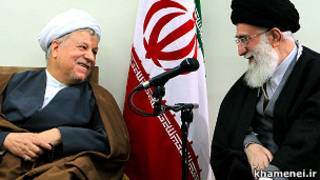 آیت الله خامنه ای و هاشمی رفسنجانی