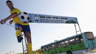 Anúncio da Copa em Brasília. Reuters