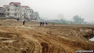Khu vực bị đơn vị thi công vùi lấp