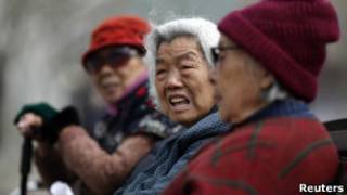 中国老人