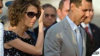 Asma al-Assad e Bashar al-Assad (AFP)