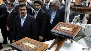 محمود احمدی نژاد در سفر به تاجیکستان