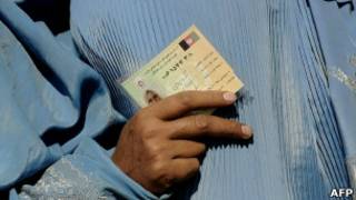 کارت انتخابات افغانستان
