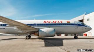 Самолет авиакомпании "Белавиа"