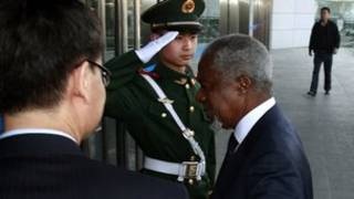 Kofi Annan muri Chine