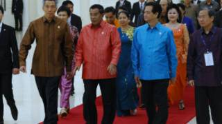 Các vị lãnh đạo Asean tại Phnom Penh