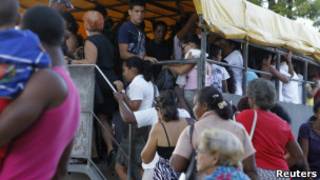 Pasajeros en Cuba