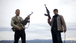 Бойцы Свободной сирийской армии