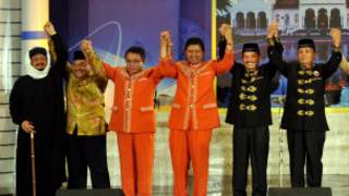 'Yan takarar gwamna a Lardin Aceh