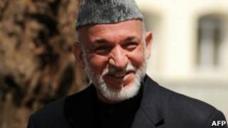 حامد کرزی، رئیس جمهوری افغانستان