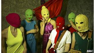 Участницы Pussy Riot