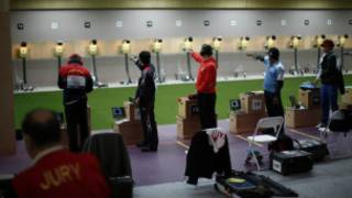 Olympic shooting event
