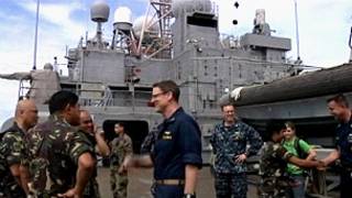 Tàu sân bay USS Denver của Mỹ tiến hành tập trận hải quân chung với Philippines