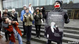 Демонстрация в защиту прав геев в Петербурге