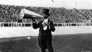 مكبر الصوت الذي استخدم خلال أولمبياد 1908