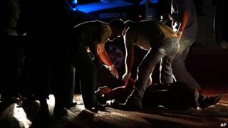 levantamiento de un cadaver en Tegucigalpa