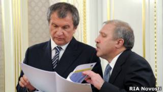 Игорь Сечин и Эдуард Худайнатов