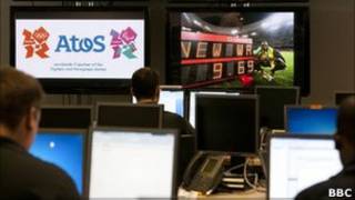 Centro de Operações Tecnológicas da Olimpíada, na Grã-Bretanha. | Foto: BBC
