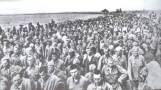 Советские военнопленные под Харьковом, май 1942 года