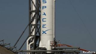 Ракета компании SpaceX на мысе Канаверал
