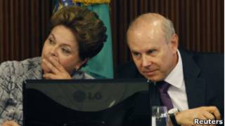 Dilma e Mantega | Reuters
