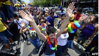Marcha de orgullo gay en México
