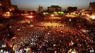 Protesto no Cairo/AP