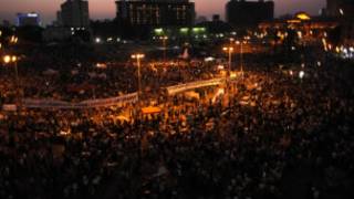 مظاهرة في ميدان التحرير