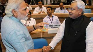 नीतीश कुमार, नरेंद्र मोदी