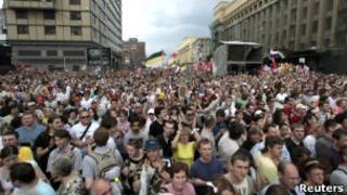 Anti-Putin protest in Moscow