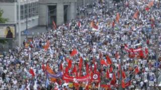 Митинг протеста в Москве