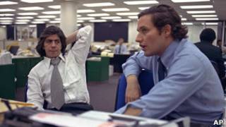 Carl Bernstein (izq.) y Bob Woodward