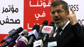 Mohamed Morsi avuga ko ariwe watsinze amatora