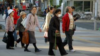 Idosos no Japão (Ewerthon Tobace/BBC Brasil)